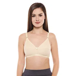 bodycare Women's Cotton Non Padded Wire Free Sports Bra Multicolored image 2