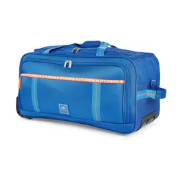 skybags Polyester Solid Pattern Casper Plus Duffle Bag(H) 68 Blue (Blue, Medium), 67 x 34.5 x 34 Centimeters image 5