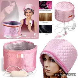 fedde Hair Care Thermal Head Spa Cap | Treatment with Beauty Steamer Nourishing Heating Cap | Spa Cap For Hair | Spa Cap Steamer For Women image 2