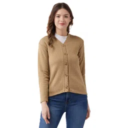 pivl Women's Blended V-Neck Sweater image 1