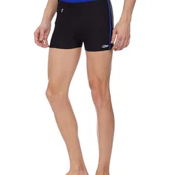 i-swim Mens Costume Is-010 Size 2Xl Black/Yellow With Is-010 Size 2Xl Black/Blue Pack Of 2 And Swimming Goggles Is-508 image 4