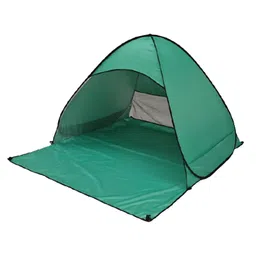 loom tree LOOM TREE® Pop Up Tent UPF 50 Beach Tent for Family Camping Backyard Outdoor Activities Deep Green | Outdoor Sports | Camping & Hiking | Tents & Canopies | Tents image 2