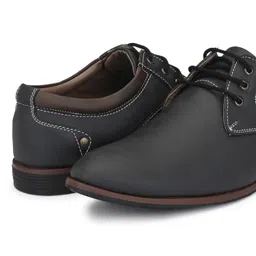 centrino Men's Formal Classic Derby Lace-Up Formal Shoes for Office, Party,Wedding | Dress Shoes | Extra Cushioning Insole | Lightweight & Comfortable (7956) image 3