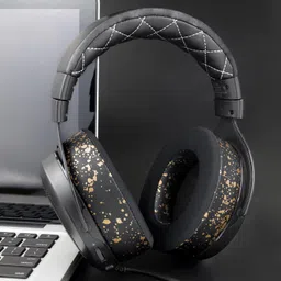 SOULWIT Earpads Cushions Replacement for Corsair HS75 XB HS70/Pro HS60/Pro HS50/Pro Gaming Headset/Headphones, Ear Pads with High-Density Noise Isolation Foam (HS60 CG Black Gold) image 2