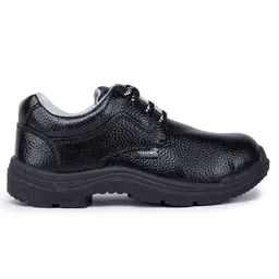 liberty VIJYATA-1A Lacing Steel Toe Safety Shoes for Men | PVC Sole with Construction & Industrial Work | Anti-Skid | Shock Absorber | Slip Resistance | Suitable for Havy Wear & Tear image 2