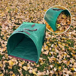 secret desire SECRET DESIRE™ Garden Waste Bag Portable Yard Large Collecting Leaves Garden Leaf Waste Bag 200L image 5