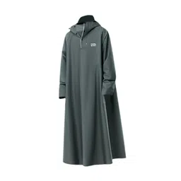 club bollywood Long Raincoat Rainproof Rainwear Rain Cape for Sporting Event Travel Cycling 138cm|Clothing Shoes & Accessories | Womens Clothing | Coats & Jackets|1 Hooded Raincoat image 1