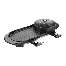 Hot Pot with Grill 220V BBQ Dinner Adjustable Temperature BBQ Grill Shabupot image 4