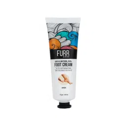 FURR By Pee Safe Urea & Natural AHAs Foot Cream | Unisex | For Dry & Cracked Heels | Deeply Hydrates, Repairs & Exfoliates | Shea Butter | Tea Tree Oil | Aloe Vera Extract | 75g image 1