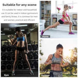 Decdeal Comprehensive Fitness Muscle Trainer Accessories Muscle Training Rope Pull Down Rope High Strength Rope Training Tension Rope Strength Extensions Fitness Equipment with Handles image 2