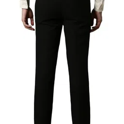 louis philippe Men's Slim Fit Textured All Day Comfort Stretchable Fabric and Enhanced Comfort Formal Trouser image 3