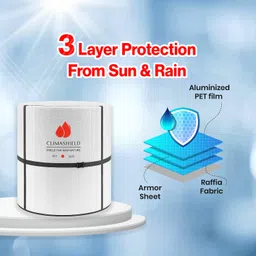 Insulated Water Tank Cover for 1000 Liters Water Tank | Thermal Water Tank Shield | Multi Layer Protection to Protect from Hot and Cold Weather | Water Tank Cover Pack of (2) image 5