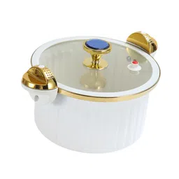 club bollywood The Style Sutra Cooking Pot 7L Noodles Bowl Easy Clean Slow Cooker for Tea Pasta Noodle Soup white|1 Slow Cooker|Home & Garden image 4