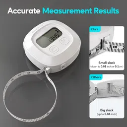 Arboleaf Smart Tape Measure Body with App, Bluetooth Measuring Tape, Push-Button Lock, 60 inches image 2