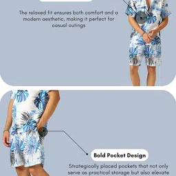 dhruvi trendz Men's Rayon Printed Co-Ord Set image 5