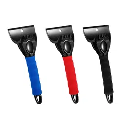 CALANDIS™ Car Windshield Window Snow Ice Scraper Snow Remover for Car SUV Black | Ice Scrapers Snow Brushes | Automotive Care Detailing image 3