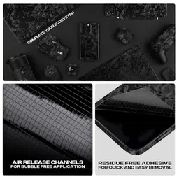 Capes India Camera Skin Cover Compatible with Sony FX3 | Anti Scratch | Protective Film (Design - Forged Carbon) image 5