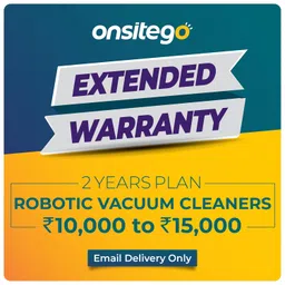 Onsitego 2 Years Extended Warranty for Robotic Vacuum Cleaner (Rs.10000 to 15000) (Email Delivery) image 1