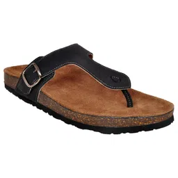 hx london Genuine Nubuck Leather Slipon Adjustable Sandals for All Day & Ethnic Wear image 4