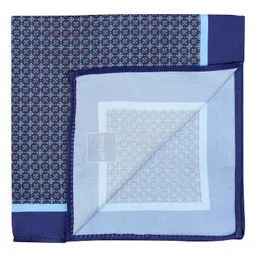 peluche Geometric Peek Pocket Square For Men image 3