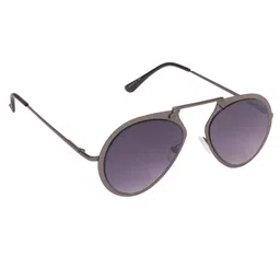arzonai Urbane Aviator Gunmetal-Black UV Protection Sunglasses For Men & Women [MA-495-S1 ] image 2