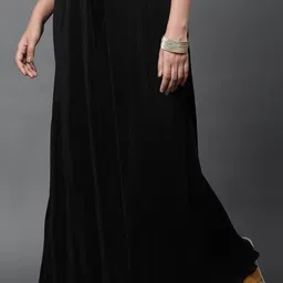 aurelia Women High Rise Strechable Palazzo Loose Fit Pants | Ankle Length Palazzo Loose Fit Pants image 2