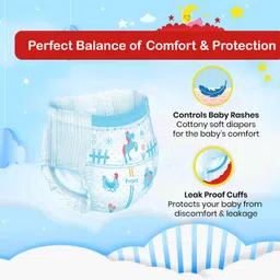 Niine Baby Diaper Pants, Extra Large(XL) Size (12-17 Kg) | 56 Count, Pack of 1| With Diaper Change Indicator| Faster Absorption |Up to 10 Hours Protection| Anti-Rash Diapers image 5