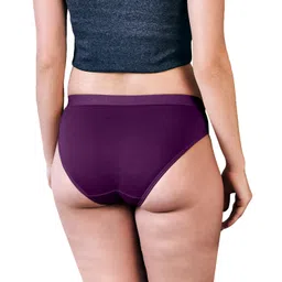 kalyani Sensa Women Bikini Style Outer Elastic Low Waist Panties | Pack of 3 image 5