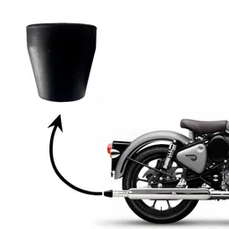 generic EAZ Punjab Big Mouth Silencer Rubber for RE Bullet 350 & 500cc – Exhaust Sound Enhancer. image 2