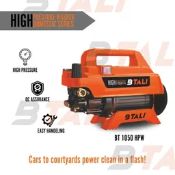 BTALI BT1050 High Pressure Washer, 1900W, 160 BAR, 13LPM, Foam Cannon, Heavy Duty Cleaning image 3
