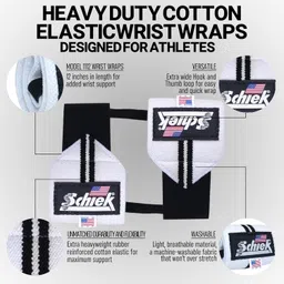 Schiek Sports Line Wrist Wraps, 12 inch image 4