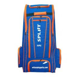 Polyester Spliit Duffle Cricket Kitbag Pack of 1|Blue|Large| image 1