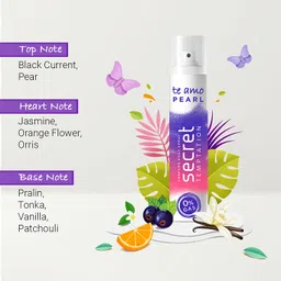 Secret Temptation Perfume Body Spray Te Amo Aqua And Pearl Combo Pack 2 (120 ml) image 2