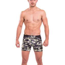 taddlee Swimwear Men Swimsuits Sexy Swim Plus Size Beach Trunk Camo Board Shorts(M) image 2