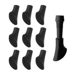 THE STYLE SUTRA 10 Pieces Climbing Trekking Pole Tips Protective Pads Tips Ferrule Part image 4