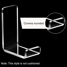 parikshit sublimation with device of ps Parikshit Sublimation Headphone stand Hanger Headphone Hook Headset Holders Headphone Wall Mount with Adhesive Tape Headset Acrylic Holder Mount for Purpose Game Headphones Set of 4 Pcs image 4