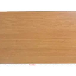 AVRIAN Table top for Centre/Sofa/Office/Coffee Table, Folding Wall Mounted Brackets, Kitchen Shelf Top Both Side Laminated Semi Gloss Finish, Size 12 x 24 inches (Baverian Beez) image 2