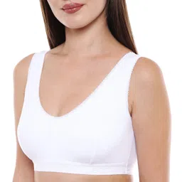 bodycare Women's Cotton & Spandex Non-Padded Non-Wired Sports Bra (Pack of 3) image 4