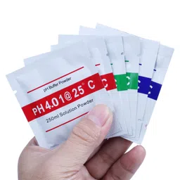 FLEMCO pH Meter Buffer Solution Powder, 4.01pH, 6.86pH and 9.18pH (Pack of 3 ) image 3