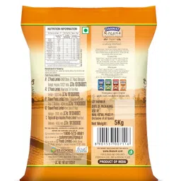 Daawat Rozana Super Basmati Rice 5Kg| For Everyday Consumption| Cooked Grain Upto 13mm*| Naturally Aged image 2