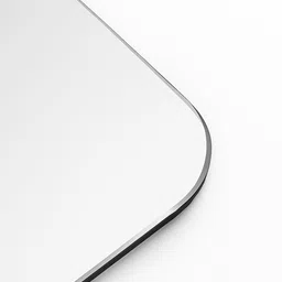 cdm 12x18 Inch Wall Mirror Frameless Glass with Smooth Edges – Space-Saving, Stylish Addition to Bathrooms, Bedrooms, or Compact Living Areas image 4