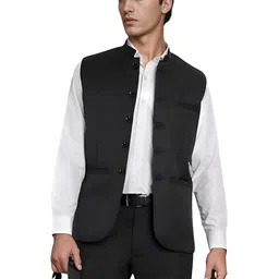 rocksy Nehru Jacket, Modi Koti for Men, Cotton Waistcoat for All Occasion: Diwali, Wedding, Ethnic, Office Party, Formal and casual Look image 1