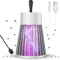 SYCTAX Mosquito Killer Machine | USB Powered Bug Zapper Mosquito Lamp for Home | Electric LED Bug Killer for Indoor and Outdoor image 3