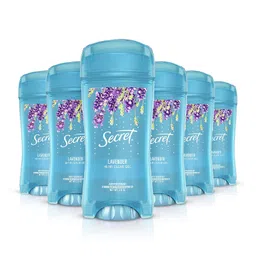 Luxe Lavender : Secret Fresh Antiperspirant and Deodorant Clear Gel, Luxe Lavender, 2.6 Oz (Pack of 6) image 1