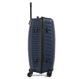 emblem Luggage Hard Cabin Trolley Small 55cm Trolley Bag for Travel, Lock System 360 Degree 8 Wheels (N Blue) image 3