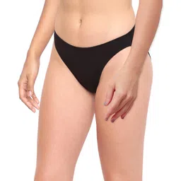 la intimo Glamo Antimicrobial High Leg Brief Panty for Women (Pack of 3) image 2