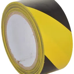 Styxon Waterproof Reflective Safety Tape Roll 2 inch X 30 Meters Yellow Black Striped Floor Marking Tape Hazard Caution Warning Tape Auto Truck Safety Sticker Strips for Wall Factory Trailer Vehicle image 3