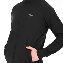 halfspace jackets for men | lycra jackets | lightweight jackets for men | pullovers | zipper full sleeves t shirs | track jackets for men | uppers | casual jackets image 2