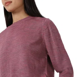 van heusen Women's Acrylic Blend Casual Pullover Sweater image 4