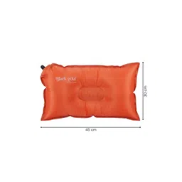 Black gold The Finer Touch MK Carpets Lightweight Inflatable Travel Pillow – Compact Soft and Adjustable for Camping Hiking and Outdoor Adventures Orange image 4
